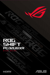 Asus ROG SWIFT PG32UQXR User Manual