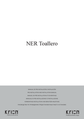 KRION NER Toallero Pre-Installation And Installation Manual