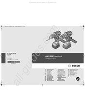 Bosch Professional GSR 18 VE-2-L Original Instructions Manual