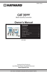 Hayward CAT-3500 Owner's Manual