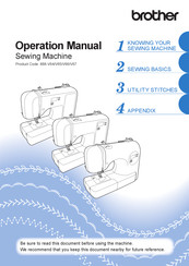 Brother 888-V67 Operation Manual