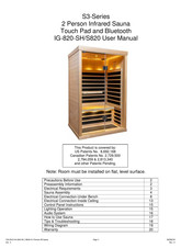Saunatec IG-820-SH/S820 User Manual