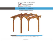 Outdoor GreatRoom Company SONOMA12-R Manual And Installation Instructions