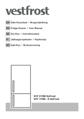 Vestfrost VCF 11186-E NoFrost User Manual