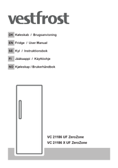 Vestfrost 27019 User Manual