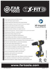 Far Tools X-FIT XF-Impact2 Original Manual Translation