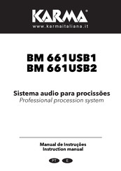 Karma BM 661USB-2 Instruction Manual