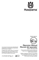 Husqvarna 96732410100 Operator's Manual