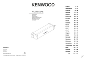 Kenwood KAX99.A0ME Instructions Manual