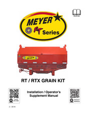 Meyer RT Series Installation & Operator's Manual