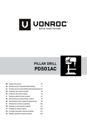 VONROC PD501AC Original Instructions Manual