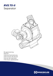 Kongskilde RVS 75-II Manual
