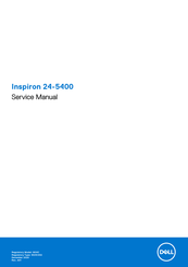 Dell Inspiron 24-5400 Service Manual