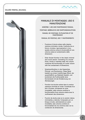 AMA SOLARE MINIMAL SO2900 Assembly, Use And Maintenance Manual