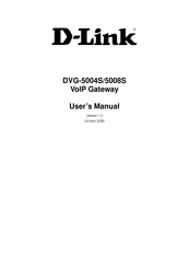 D-Link DVG-5008S User Manual