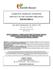 Kremlin-Rexson EOS 60-C980-HD Manual