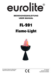 EuroLite Flame-Light FL-201 User Manual