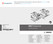 Bosch GKS 165 Professional Original Instructions Manual