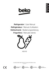 Beko KG110 User Manual