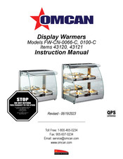 Omcan 43121 Instruction Manual