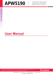 Acnodes APW 5190 User Manual