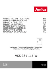 Amica 43376331 Operating Instructions Manual