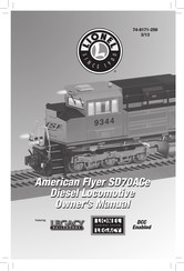 Lionel American Flyer SD70ACe Owner's Manual