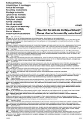 Wilhelm Schildmeyer 651450 Assembly Instructions Manual