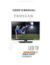 ProScan PLED2963A-B User Manual