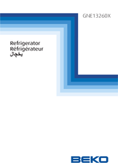 Beko GNE13260X Manual