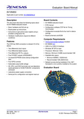 Renesas 8V19N850 Manual