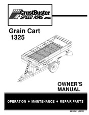 CrustBuster 1325 Owner's Manual