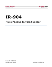 IntelliCam IR-904 User Manual