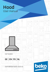 Beko HCP 91400 I User Manual