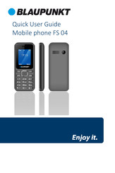Blaupunkt FS 04 Quick User Manual