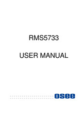 OSEE RMS5733 User Manual
