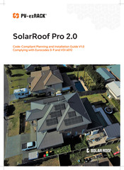PV-ezRack SolarRoof Pro 2.0 Code-Compliant Planning And Installation Manual
