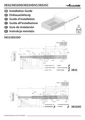 Accuride 3832 Installation Manual