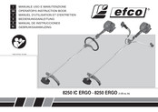 Efco 8250 IC ERGO Operators Instruction Book