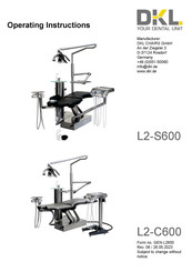 DKL L2-S600 Operating Instructions Manual