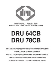 Dru DRU64CB Installation Instructions And Operating Manual