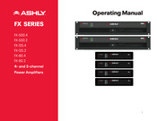 Ashly FX-500.4 Operating Manual