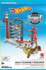 Hot wheels super ultimate hotsell garage manual