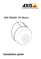 Axis TM3001 Installation Manual