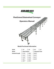 Ashland FlexExtend Operator's Manual