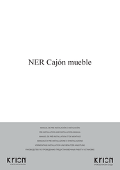 KRION NER Pre-Installation And Installation Manual