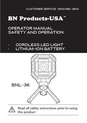 BN Products BNL-36 Manual
