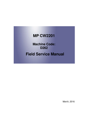 Ricoh MP CW2201 Field Service Manual