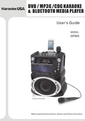 Karaoke Usa GF843 User Manual