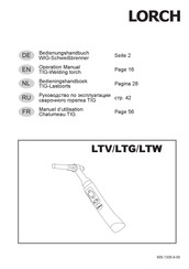 LORCH LTV Operation Manual
